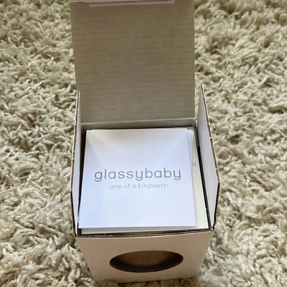 NIB Glassybaby Friendship Pre-Triskelon Hand Blown Vovite Candle Holder - Picture 8 of 16